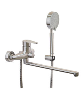 Змішувач для ванної кімнати Mixxus NEO-006 (Euro) (нерж. сталь) (MI6180)