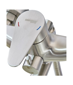 Змішувач для ванної кімнати Mixxus NEO-006 (Euro) (нерж. сталь) (MI6180)