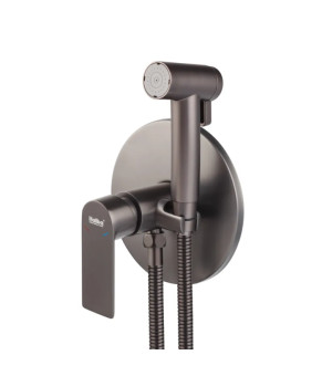 Встраиваемый смеситель для гигиенического душа Haiba ALEX 002 (INNER) GRAPHITE (HB9617)
