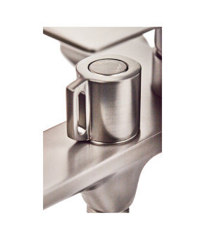 Змішувач для ванної Haiba Alex 009 Euro Graphite (HB3998)