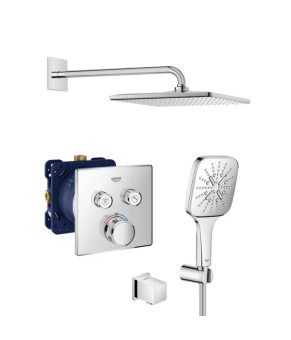 Душова система прихованого монтажу з термостатом Grohe Grohtherm SmartControl (UA26405SC1)