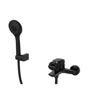 Смеситель для ванны Koer KB-40008-05 черный матовый (KR3473)