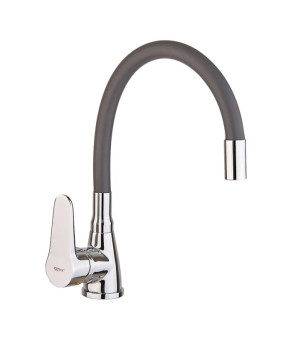 Смеситель для кухни Zerix SOP7 146 Reflector Gray (ZX4652)