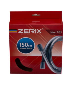 Шланг Zerix Silver.F03 - 150см Упаковка коробка  (ZX5561)