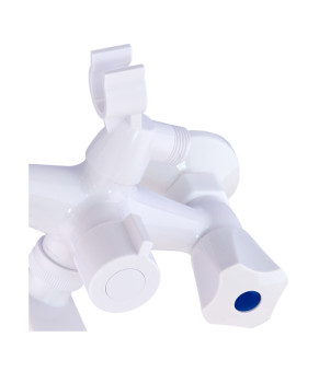 Смеситель для ванны Plamix Omega-140 Euro White (PM0648)