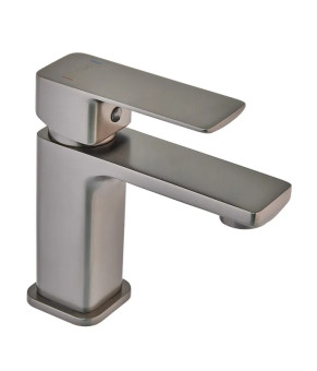 Смеситель для умывальника Haiba Kubus 001 Graphite (HB4001)