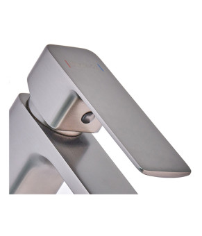 Смеситель для умывальника Haiba Kubus 001 Graphite (HB4001)