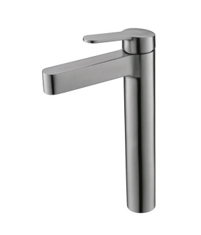 Смеситель для умывальника Koer KI-11016-02 высокий (нерж. сталь) (KR4790)