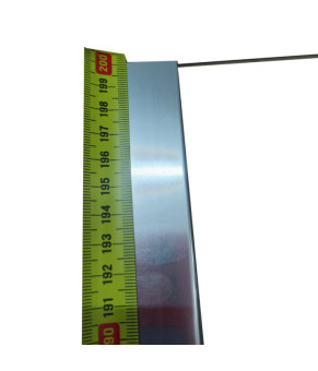 Душевая кабина Koer SR SC08 90x90x200 см без поддона, прозрачное стекло Easy Clean, хром (KR5371)
