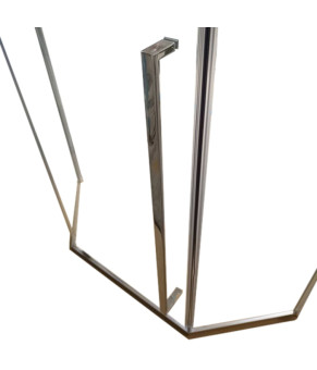 Душова кабіна Koer SR SC06-90x90x200 без піддону, скло Easy Clean 8мм, хром (KR5364)