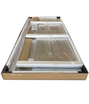 Душова кабіна без піддону Koer SR SC07-120x90x200-TR-01 прозоре скло Easy Clean 8мм, хром (KR5370)