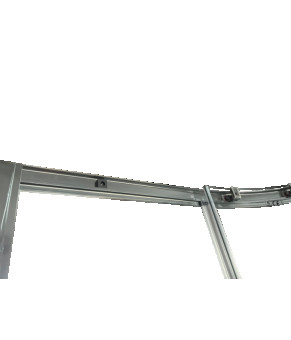 Душевая кабина Koer SR SC04-100x100-TR-01, прозрачное стекло Easy Clean 5мм, хром (KR5361)