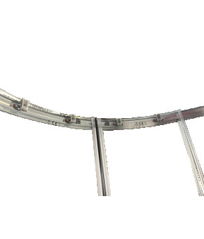 Душевая кабина Koer SR SC04-90x90x195-TR-01 без поддона, прозрачное стекло Easy Clean 5мм, хром (KR5360)