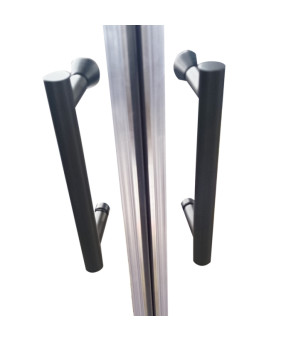 Душова кабіна Koer SR SC04-90x90x195-TR-07 прозоре скло Easy Clean графіт (KR5362)