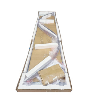 Душова кабіна Koer SR SC04-90x90x195-TR-07 прозоре скло Easy Clean графіт (KR5362)