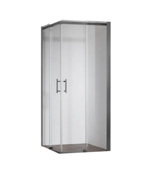 Душевая кабина Koer SR SC03 без поддона 90x90x200см, прозрачное стекло, графит (KR5359)