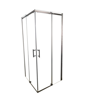 Душевая кабина Koer SR SC03 без поддона 90x90x200см, прозрачное стекло, графит (KR5359)
