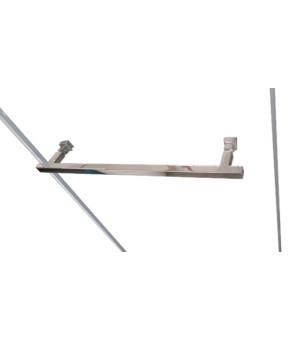 Душевая кабина без поддона Koer SR SC01 120x80x200 см прозрачное стекло Easy Clean 8мм, хром (KR5353)