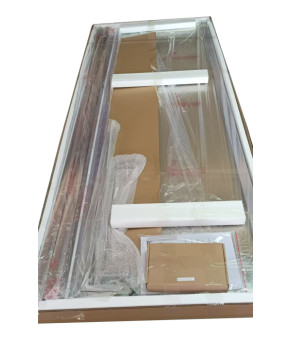 Душевая кабина без поддона Koer SR SC01 120x80x200 см прозрачное стекло Easy Clean 8мм, хром (KR5353)