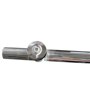 Двери в нишу Koer SR SD06 140x220см прозрачное стекло Easy Clean 8мм, хром (KR5368)