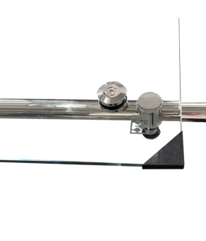 Двери в нишу Koer SR SD06 140x220см прозрачное стекло Easy Clean 8мм, хром (KR5368)