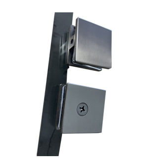 Двери в нишу Koer SR SD06 140x220 графит, прозрачное стекло Easy Clean 8мм (KR5369)