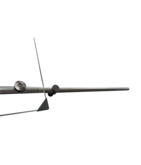 Двери в нишу Koer SR SD06 140x220 графит, прозрачное стекло Easy Clean 8мм (KR5369)