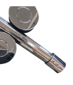 Двері в нішу Koer SR SD06-120x220-TR-01 прозоре скло Easy Clean 8мм, хром (KR5367)