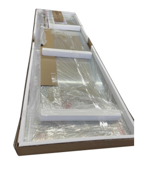 Двері в нішу Koer SR SD06-120x220-TR-01 прозоре скло Easy Clean 8мм, хром (KR5367)