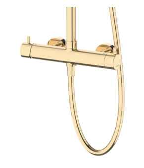 Душевой гарнитур CORSAN LUGO GOLD CMN01MGL
