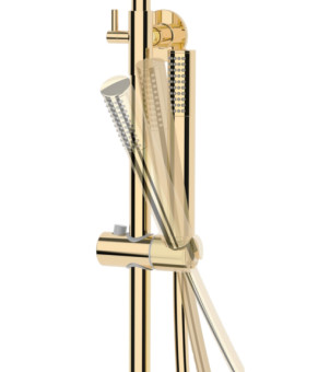 Душевой гарнитур CORSAN LUGO GOLD CMN01MGL