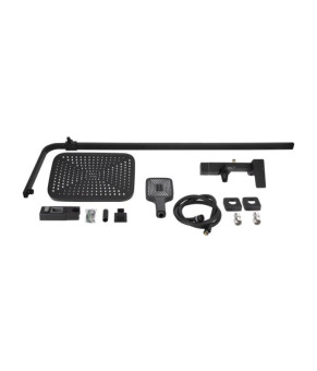 Душевая система Qtap Gemini QT51103KNG Matt Black