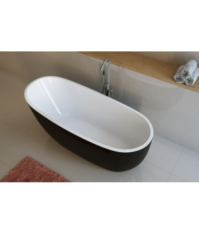 Ванна свободностоящая 1750x740 Excellent Comfort 2.0 черная (WAEX.CMP2.17WB)