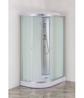 Душевой бокс Mixxus WAVE SB02-120x80x215-R-FB SATIN, низкий поддон, без гидромассажа (MI6893)