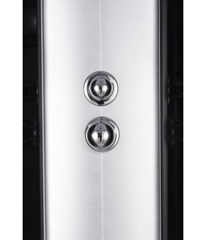Душевой бокс Mixxus WAVE SB02-120x80x215-R-FB SATIN, низкий поддон, без гидромассажа (MI6893)