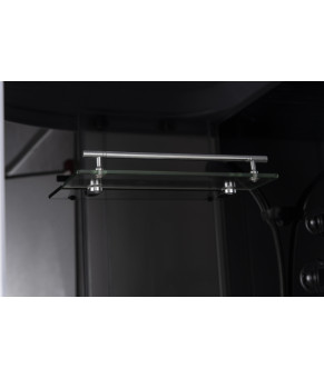 Душевой бокс Mixxus STRONG SB02-90x90x215-GR SATIN, низкий поддон