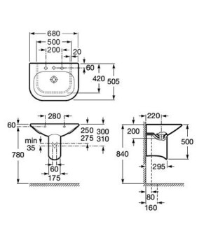 Раковина Roca Nexo A327640000