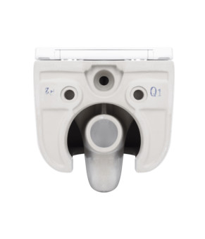 Унітаз підвісний Qtap Taurus безободковий з сидінням Soft-close QT2433084EUQW
