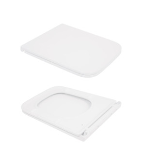 Унітаз підвісний Qtap Gemini безободковий з сидінням Soft-close QT2533076EUQW