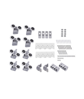 Душевая кабина Lidz Latwa SC80x80.SAT.MID.GR полукруглая 80x80 см (SD00050784)