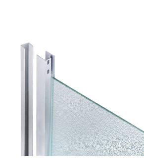 Душевая кабина Latwa SC80x80.SAT.HIGH.FR 80x80 см, полукруглая, стекло Frost, высокий поддон KAPIELKA (SD00050787)