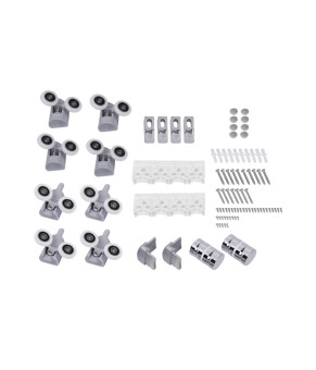Душевая кабина Latwa SC80x80.SAT.HIGH.FR 80x80 см, полукруглая, стекло Frost, высокий поддон KAPIELKA (SD00050787)