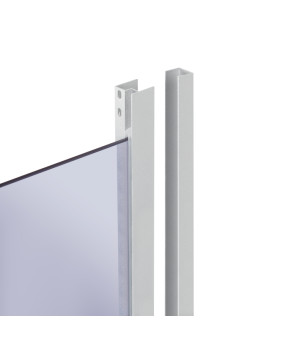 Душова кабіна Lidz Latwa SC80x80.SAT.LOW.GR, скло тон. 4 мм + Lidz Душовий піддон KAPIELKA ST80x80x15 (SD00051438)