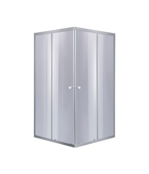 Душевая кабина Lidz Wawel SC90x90.SAT.LOW.GR + Душевой поддон KAPIELKA ST90x90х14 (LWASC9090SLGSET)