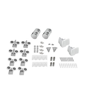 Душевая кабина Lidz Wawel SC90x90.SAT.LOW.GR + Душевой поддон KAPIELKA ST90x90х14 (LWASC9090SLGSET)