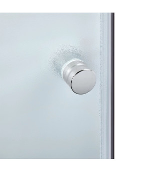 Lidz Wawel SC80x80.SAT.LOW.FR Душова кабіна квадратна, скло Frost 4 мм + Lidz Душовий піддон KAPIELKA ST80x80х14 (SD00051443)