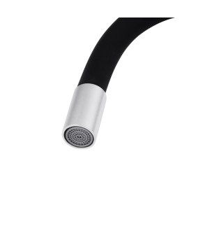 Змішувач для кухні з гнучким виливом Kroner KRP Edelstahl Klassisch - ESG035BLK