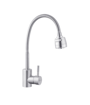 Змішувач для кухні з гнучким виливом Agua Acero - INOX035-2