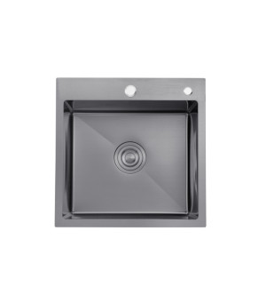 Кухонна мийка Kroner KRP Schwarze - 5050HM PVD (3.0/1.0 мм)