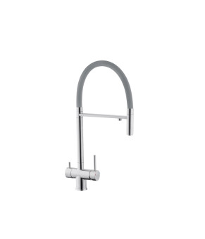 Змішувач для кухні з підключенням до фільтра Kroner KRP Edelstahl Klassisch - ESG03815GRA